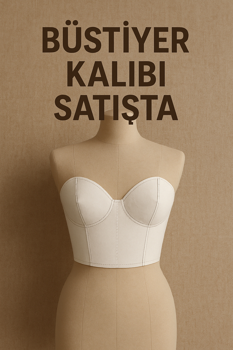 Göğsü 2 parçalı Sütyen korse kartona baskılı tüm seri